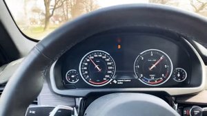 BMW X6 F16 40d 0-100km/h Launch Control