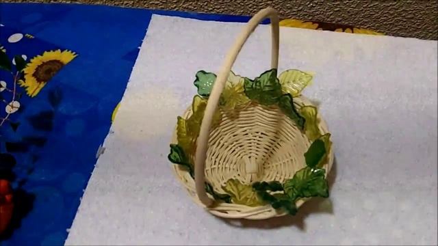 DIY Корзинка с грибами как живая