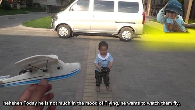 Arish and his mini RC Plane - Baba Fly this смотреть онлайн