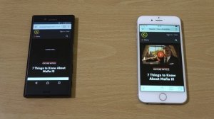 Sony Xperia X Compact vs iPhone 6S - Speed & Camera Test!