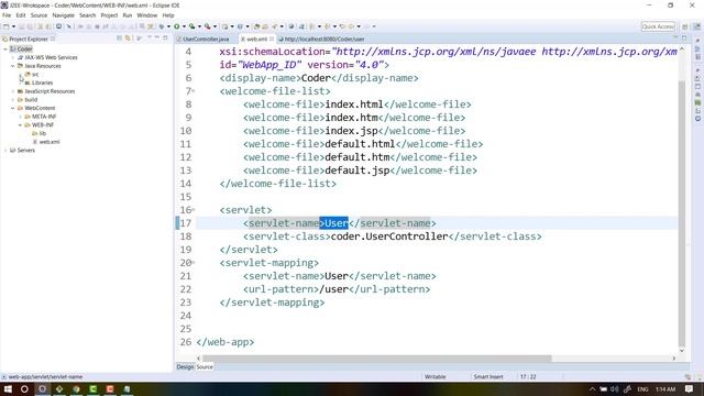 31 Servlet Mapping смотреть онлайн