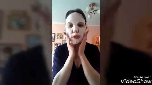 Восстанавливающая тканевая маска для лица NovAgе