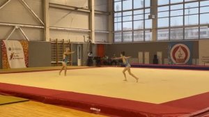 Женская пара 3 сп разряд - Ежкова Владислава, Кайсарова Алиса баланс