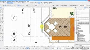 ArchiCAD. Как смоделировать окна эркера? (Алексей Каширский)
