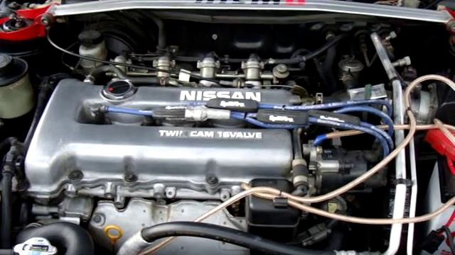 SR20DE　エンジン始動.PRESEA смотреть онлайн