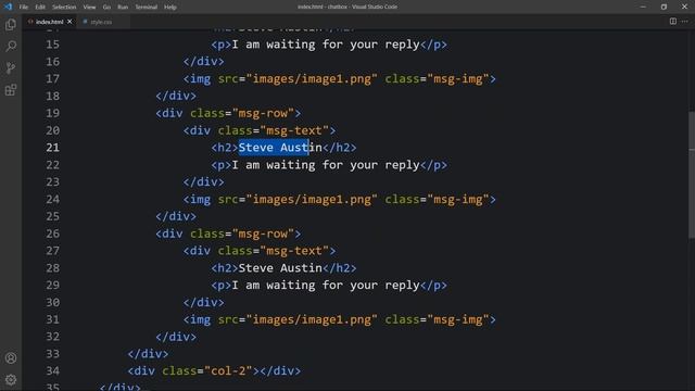 How To Make A ChatBox UI Design Using HTML And CSS | Chat App Design Using HTML & CSS смотреть онлайн
