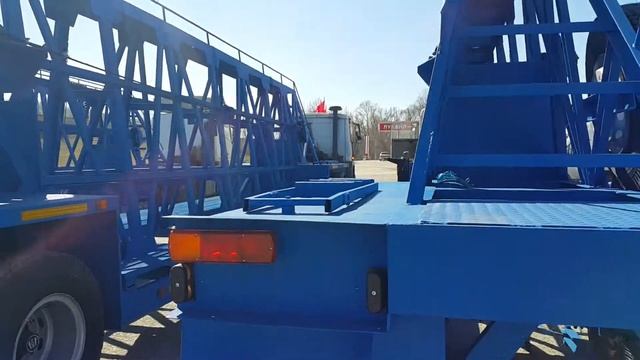 Изготовлены и отгружены 3 ед. полуприцепы панелевозы ЧЗПТ 992202 смотреть онлайн