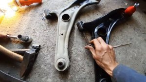 Замена рычага в сборе Toyota Vitz