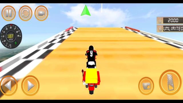 Mega Ramp Impossible Tracks Stunts Bike Rider Games - Motorcycle Wala Game - Bike Games for Android