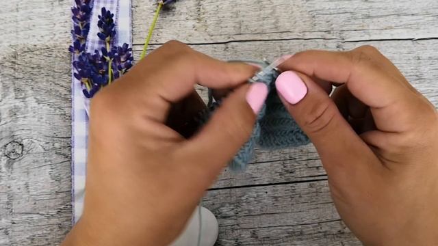Американская резинка спицами. Самая лучшая резинка.