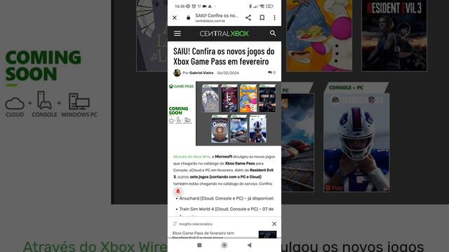 Resident Evil 3 Remake e bloodstained são destaques do xbox Gamepass em fevereiro de 2024