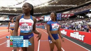 Shelly-Ann Fraser Pryce monstrous comeback, 4x100m London 2019