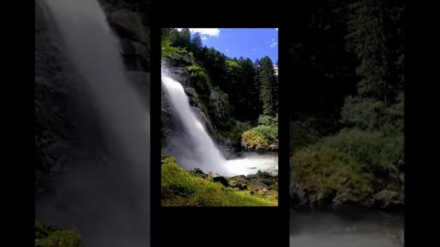 Звук небольшого водопада в лесу. Звуки природы для отдыха