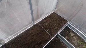 Теплые грядки в теплице