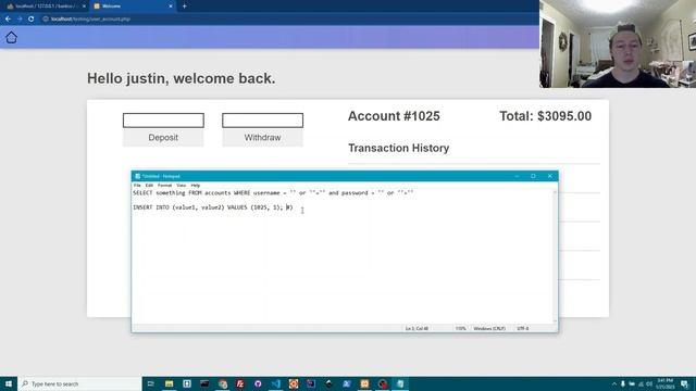 Ethical Hacking Tutorial | SQL Injection | Hacking my own site