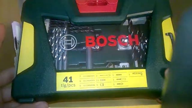 Unboxing - Bosch V-line 41 peças смотреть онлайн