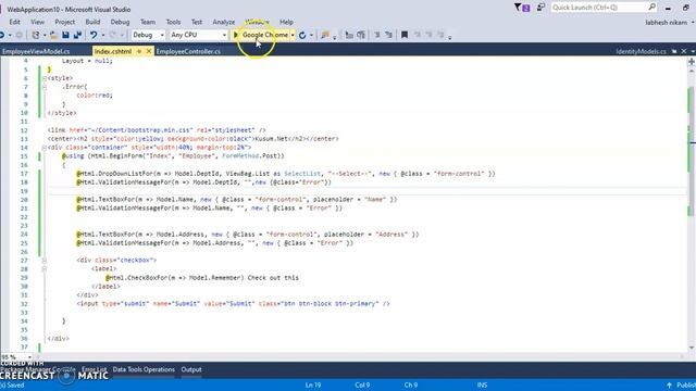 Part 14-Server side & Client side Validation || ASP.NET MVC, WEB API, BOOTSTRAP,JQUERY