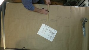 Сшить пальто своими руками| 2 Построение выкройки (конструкции) женского зимнего пальто  часть 1-ая