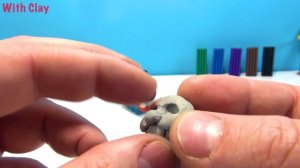 Scary Thomas.exe With Clay | Sculpting THOMAS.exe from plasticine with Horror Maker