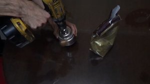 Когда ты ленивая попа (ручная кофемолка и шуруповёрт DeWalt)