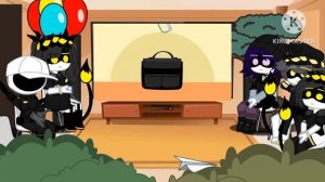 Murder Drone React @SCP Explained: SCP-049 - The Plague Doctor Captured! (Gacha Club: Edition)