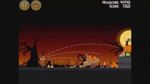 Angry Birds Seasons - Trick or Treat Level 3-4 Walkthrough 3 Stars