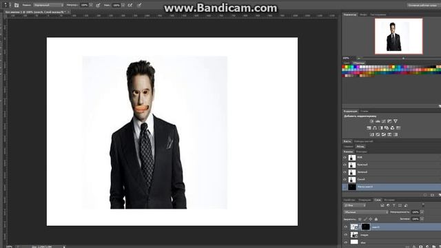 как сделать в Adobe photoshop красивое лицо