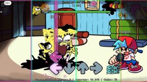 FNF в робдоксе Спанч боб пиби глитч вирус