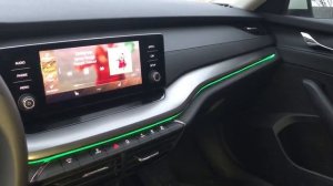 Абсолютно новая ŠKODA OCTAVIA A8 - Подсветка салона своими руками