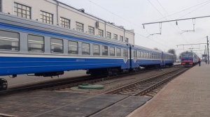 [БЧ] Дизель поезд ДДБ1-004.ст.Орша Центральная.