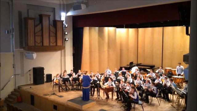 Оркестр русских народных инструментов "Волжские узоры" смотреть онлайн