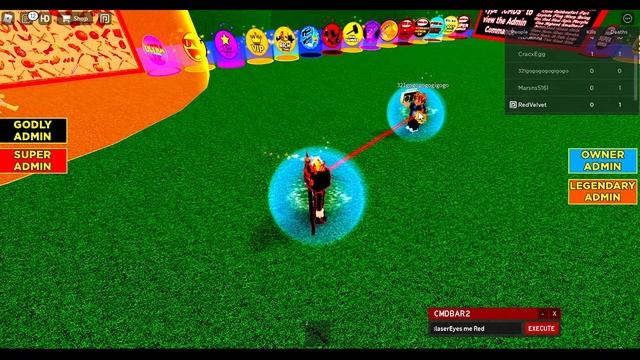 Roblox - Free admin " :laserEyes " смотреть онлайн