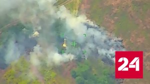 Появились кадры уничтожения РЛС ЗРК IRIS-T - Россия 24