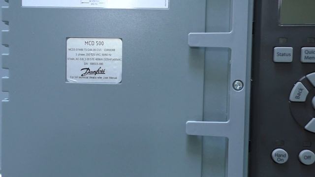 Устройство плавного пуска MCD500 400 кВт DANFOSS 134N9368 MCD5-0744B-T5-G4X-00-CV1 смотреть онлайн