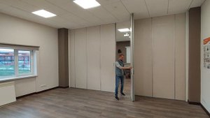 Раздвижная перегородка типа "Гармошка"