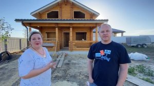 Отзыв о строительстве дома из сухого оцилиндрованного бревна 21-08-2024