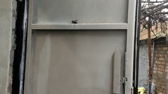 @0161 Утепление металлической двери: очистка,грунтовка и покраска изнутри/часть N1/. смотреть онлайн