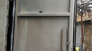 @0161 Утепление металлической двери: очистка,грунтовка и покраска изнутри/часть N1/.