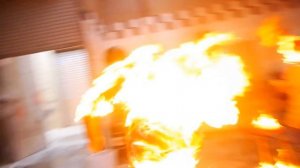 Ronald McDonald BURNS THE BURGER KING!