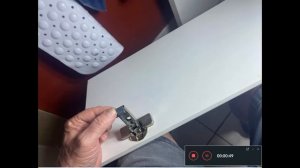 Remove Cabinet Door with a Blum Hinge How to
