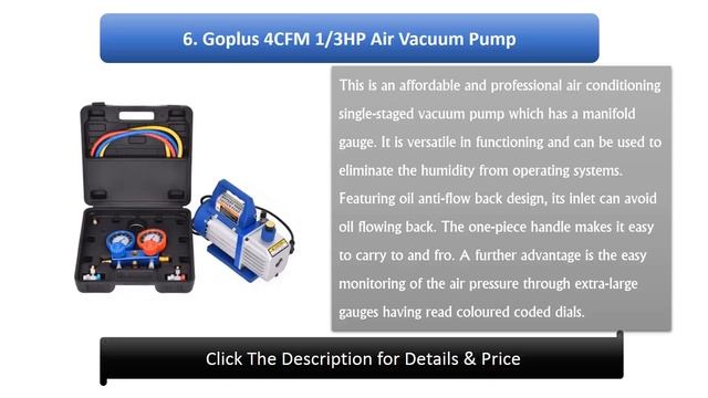 Top 10 Best Air Conditioning Vacuum Pumps 2023 смотреть онлайн