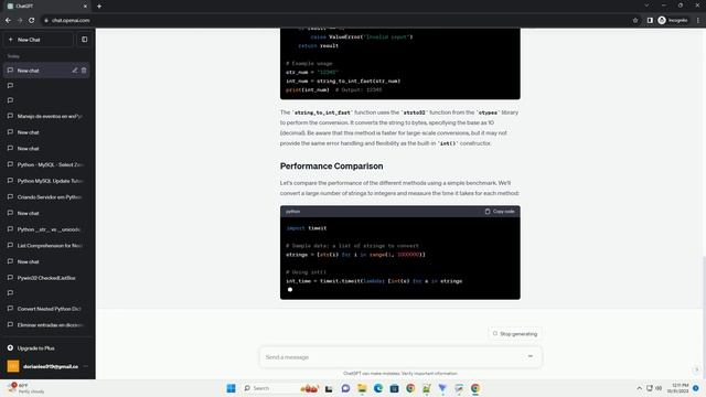 Fast string to integer conversion in Python смотреть онлайн