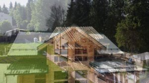 3 этапа строительсва брусового дома КП Лесницыно