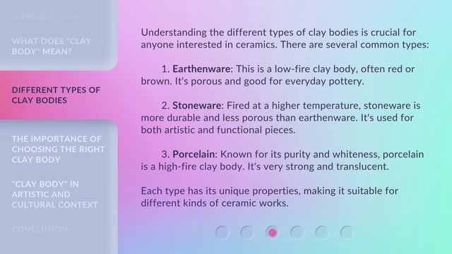 Understanding Clay Body: A Guide for English Learners