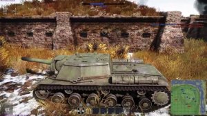 War Thunder - Два танкиста [КВ-2, СУ и командная работа]