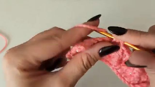 Узор крючком для начинающих/Easy crochet for beginners #crochet #вязание #вязаниекрючком смотреть онлайн