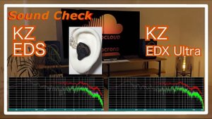 KZ EDS vs KZ EDX Ultra　[ IEMs Chinese In-Ear headphones Sound Comparison 中華イヤホン音比較]