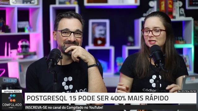 Ganhos de performance no PostgreSQL 15 pode chegar a 400% [Cortes do Compilado] смотреть онлайн