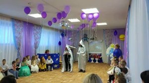 Космос тема. Выпускной в детском саду