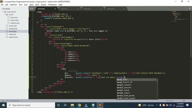How to Fetch Data From Database In Php - Php Series - Asad Mukhtar смотреть онлайн